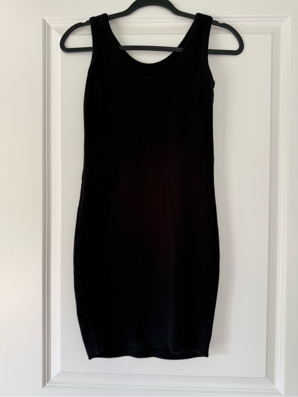 Smart Set Black Ribbed Tank Dress - Picture 3 of 3